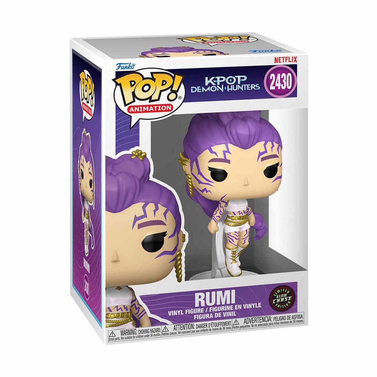 Figura Funko Pop! Vinyl Rumi Sounds Like W/Ch (Gw) K-Pop Demon Hunters 4