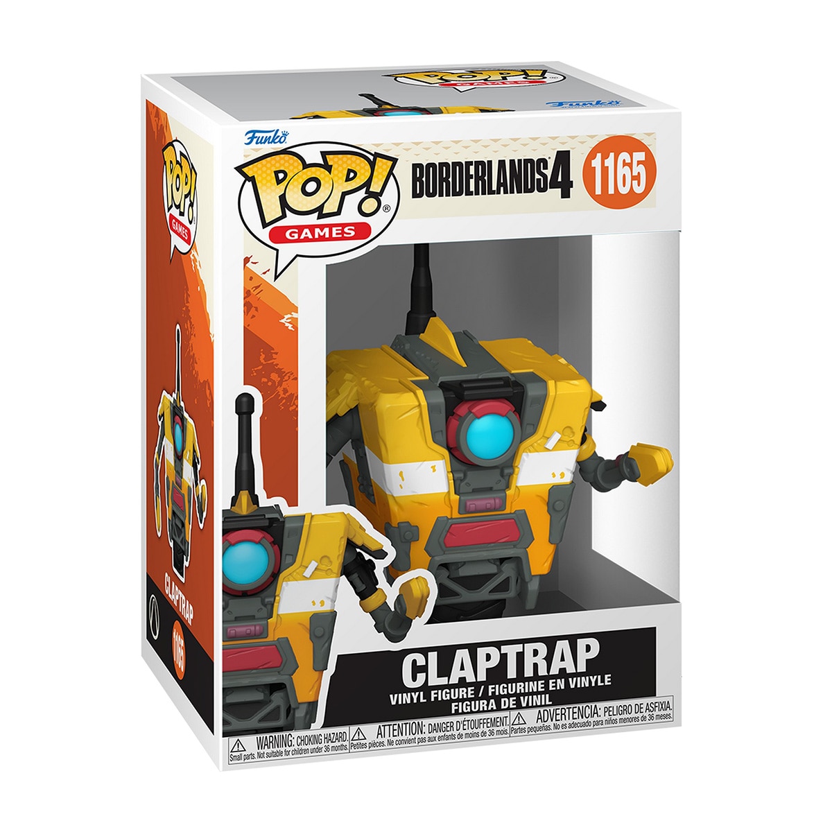 Figura Funko Pop! Vinyl Claptrap Borderlands 2