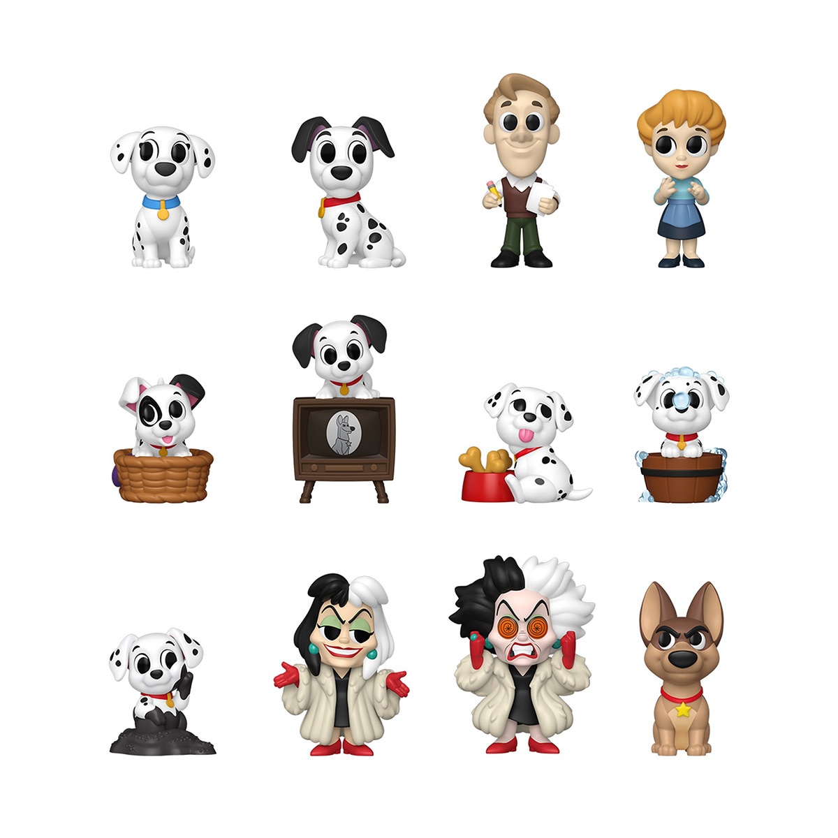 Figura Funko Mystery Mini Mystery Mini 101 Dalmatians  Disney 2