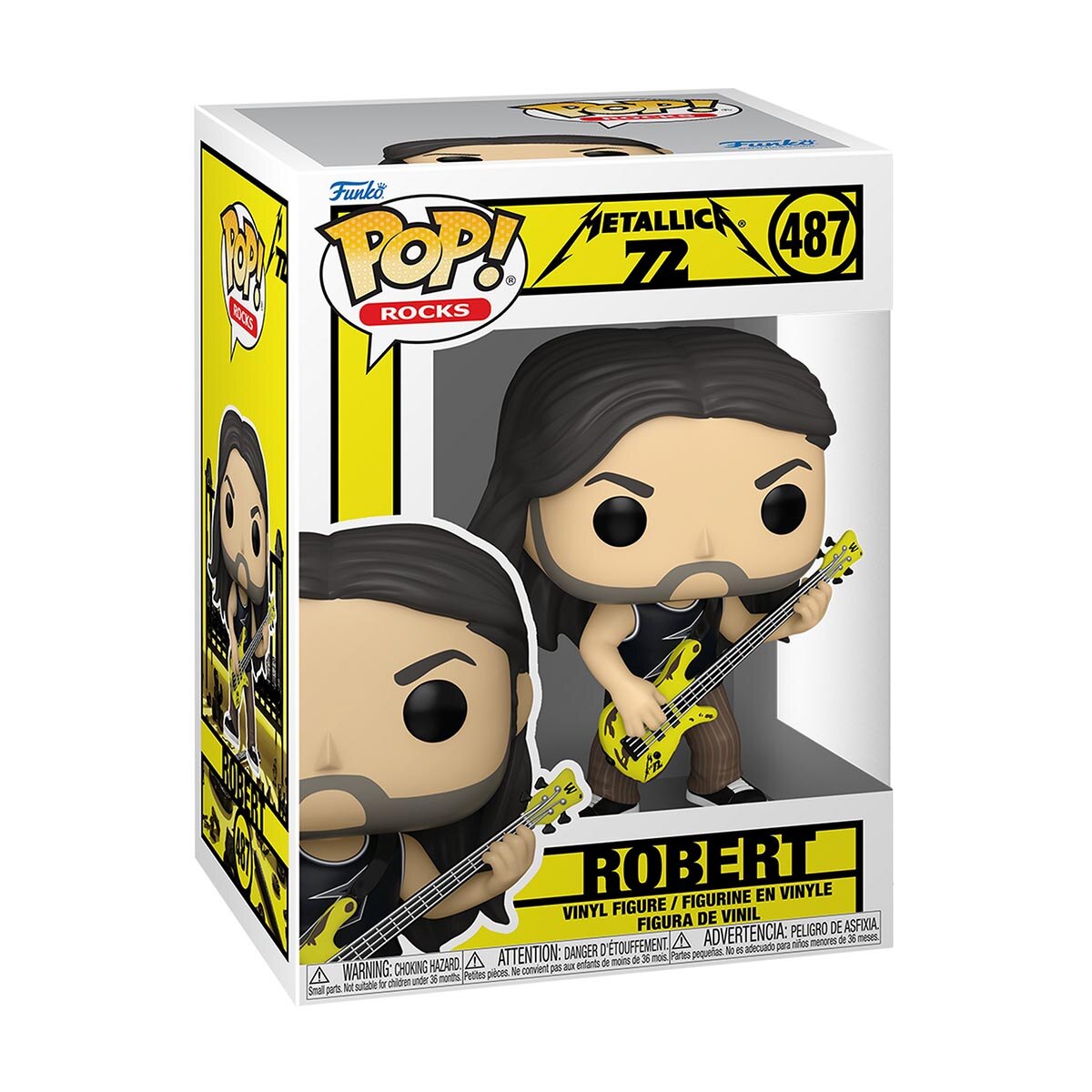 Figura Funko Pop! Vinyl Robert (72S) Metallica · Funko · El Corte