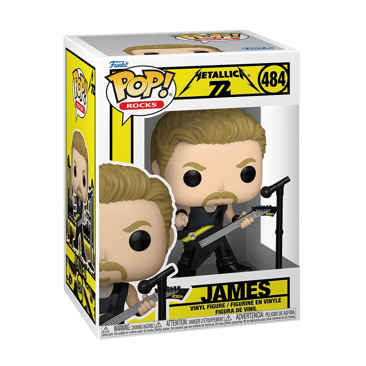 Figura Funko Pop! Vinyl James (72S) Metallica 2
