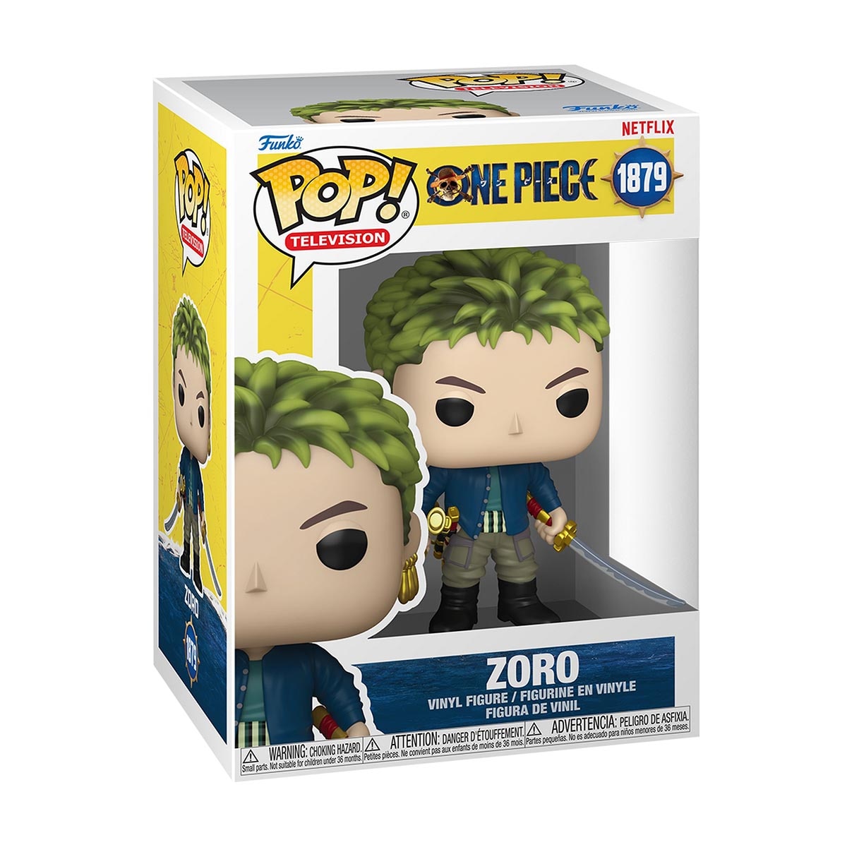 Figura Funko Pop! Vinyl Zoro LA One Piece Live Action · Funko · El