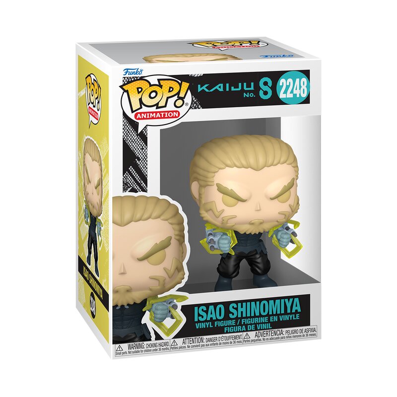 Figura Funko Pop! Vinyl Isao Shinomiya Kaiju No.8 2