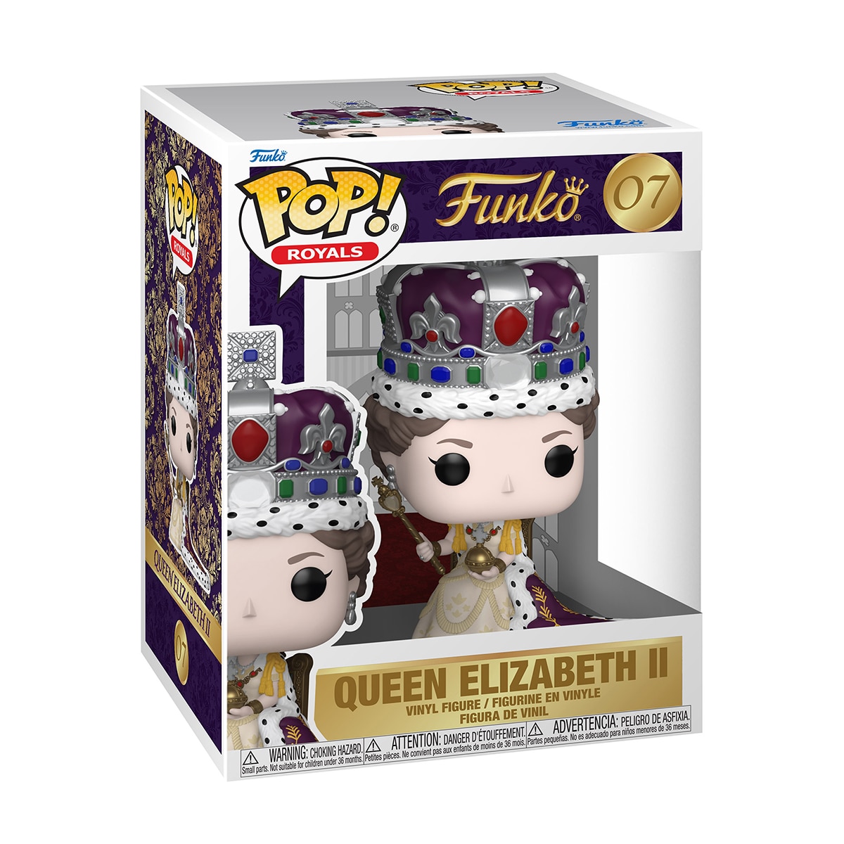 Figura Funko Pop! Premium Pop Premium Queen Elizabeth II Royal Family 2