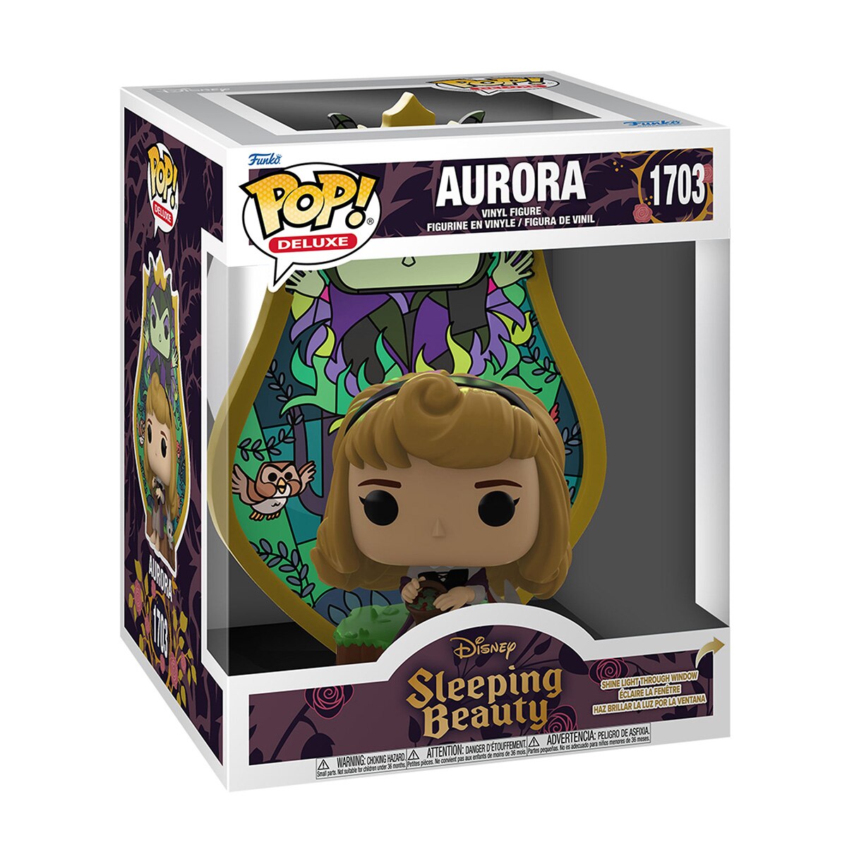 Figura Funko NEWPop! Deluxe Pop Deluxe Aurora (Glass) Disney Sleeping Beauty 2