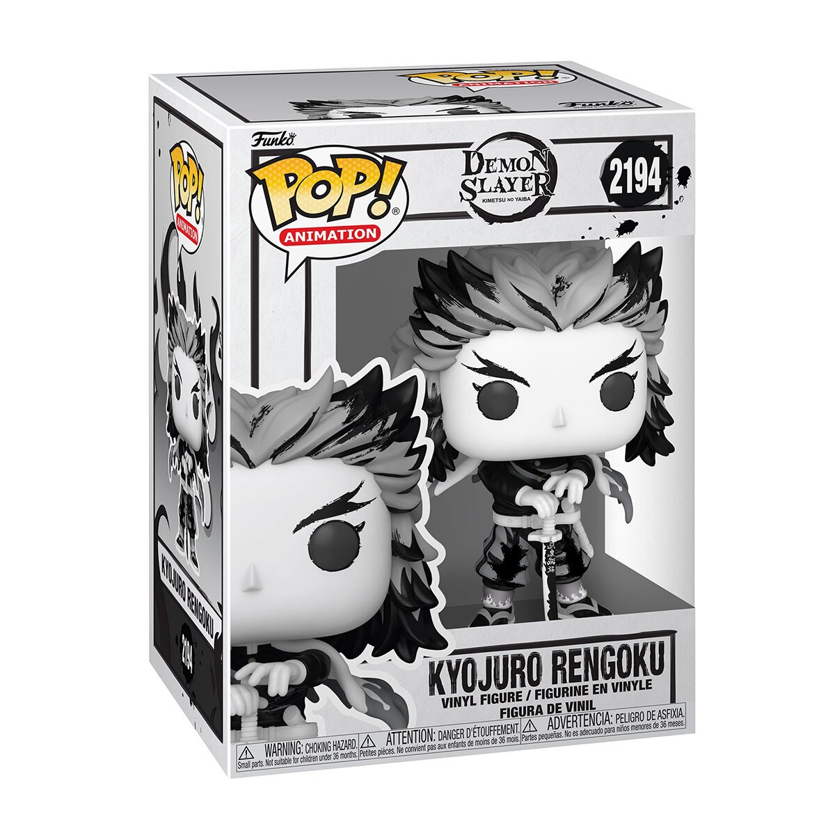 Figura Funko Pop! Vinyl Rengoku(Sumi-Ink) Demon Slayer 2