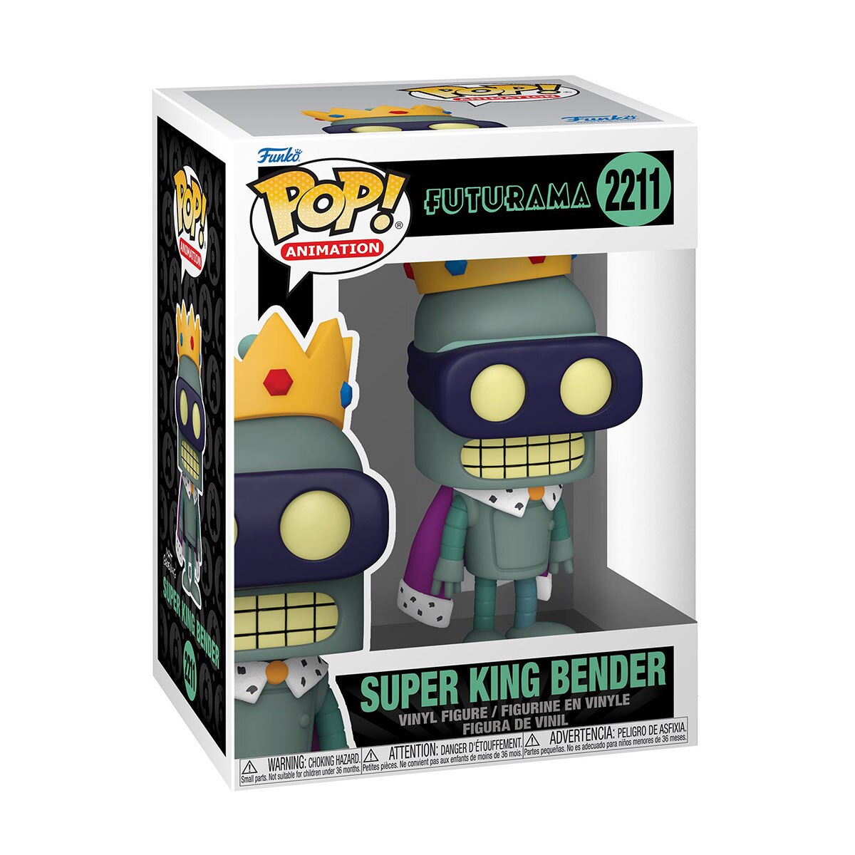 Figura Funko Pop! Vinyl Super King Bender Futurama 2