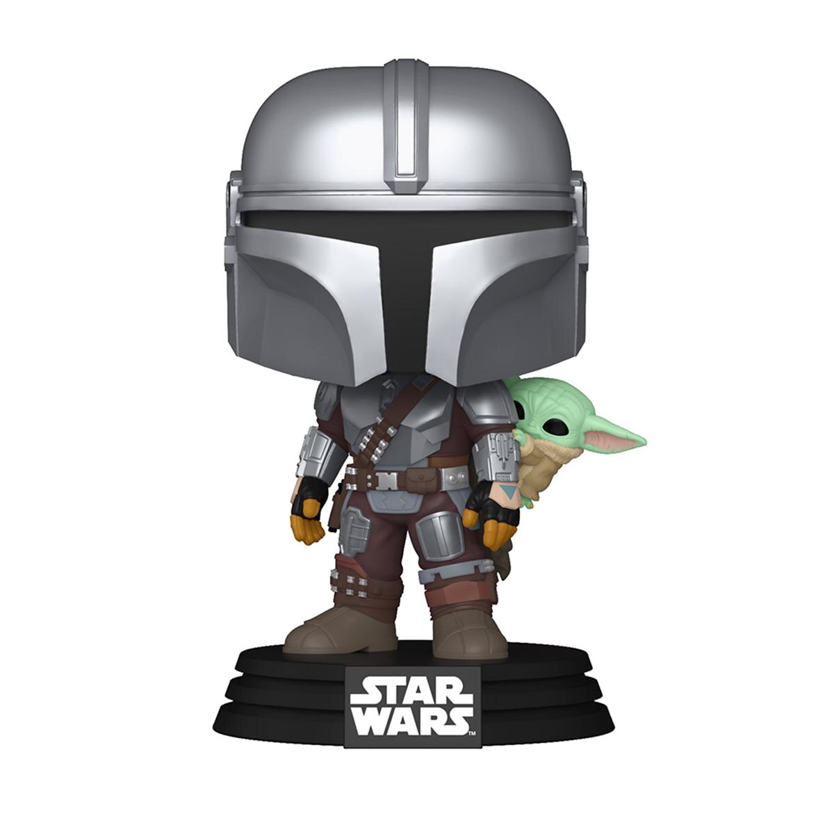 Figura Funko Pop! Vinyl Mandalorian W/Grogu Star Wars 1