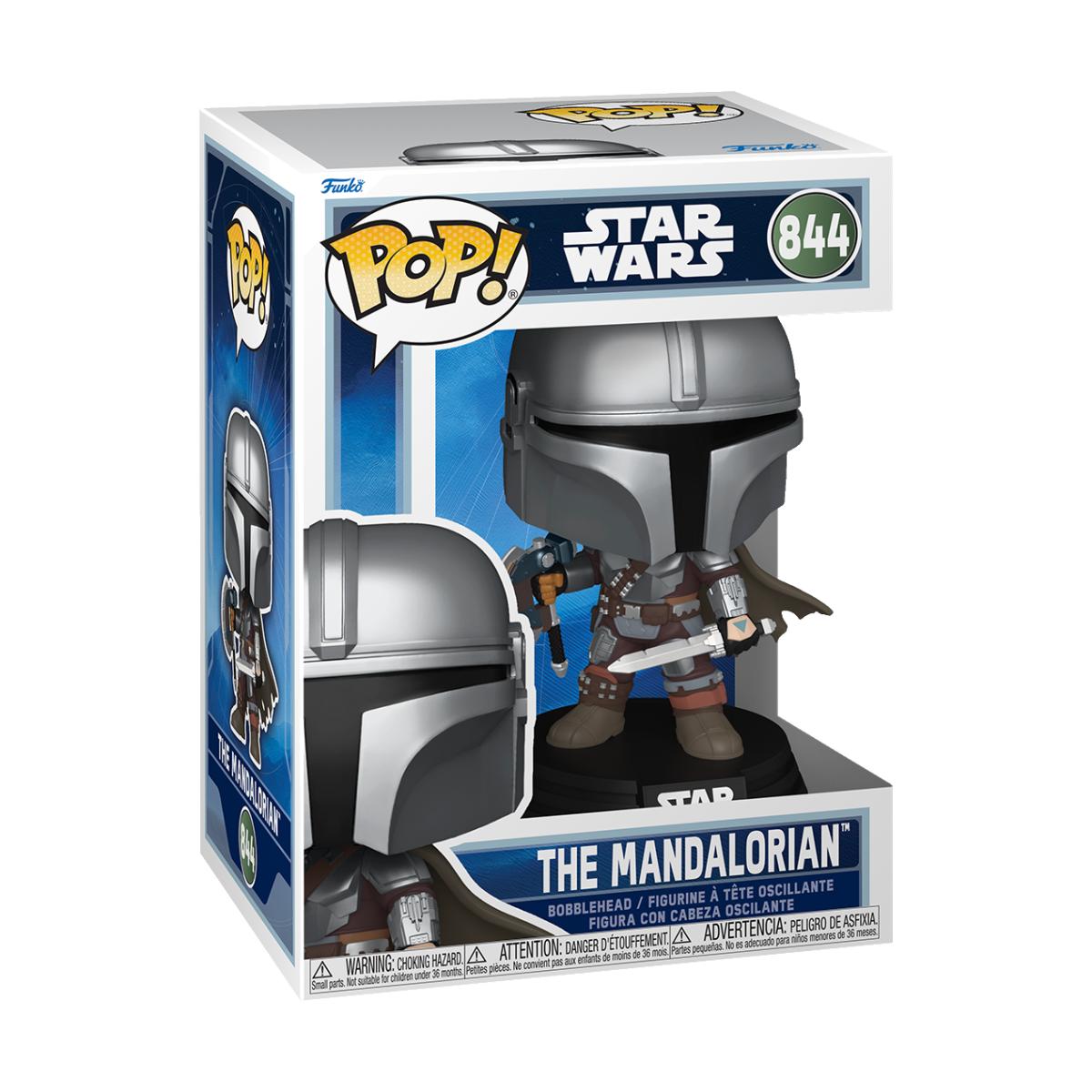 Figura Funko Pop Mando Star Wars Mandalorian And Grogu 2