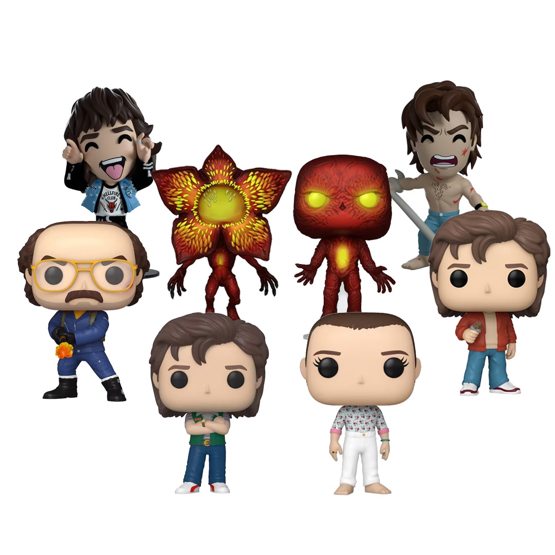 Coleção de figuras de Stranger Things 1