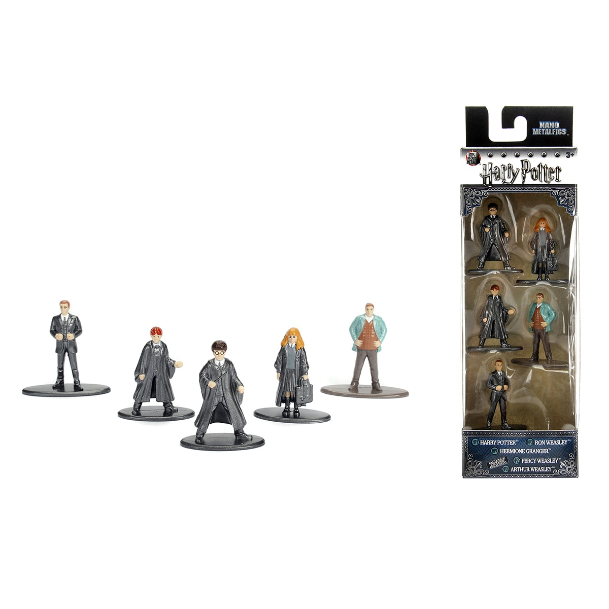 Harry Potter: Set 5 Figuras Nano Metal 2