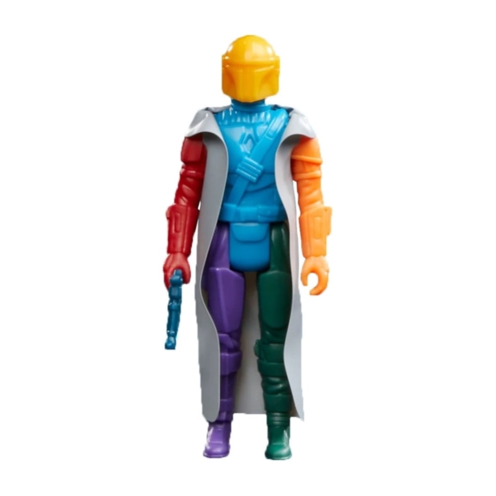 Figura XXL De El Mandaloriano De Fisher-Price Imaginext – Más De 41 Cm Con Lanzador Y Capa De Tela, Ideal Para Niños +3 Años