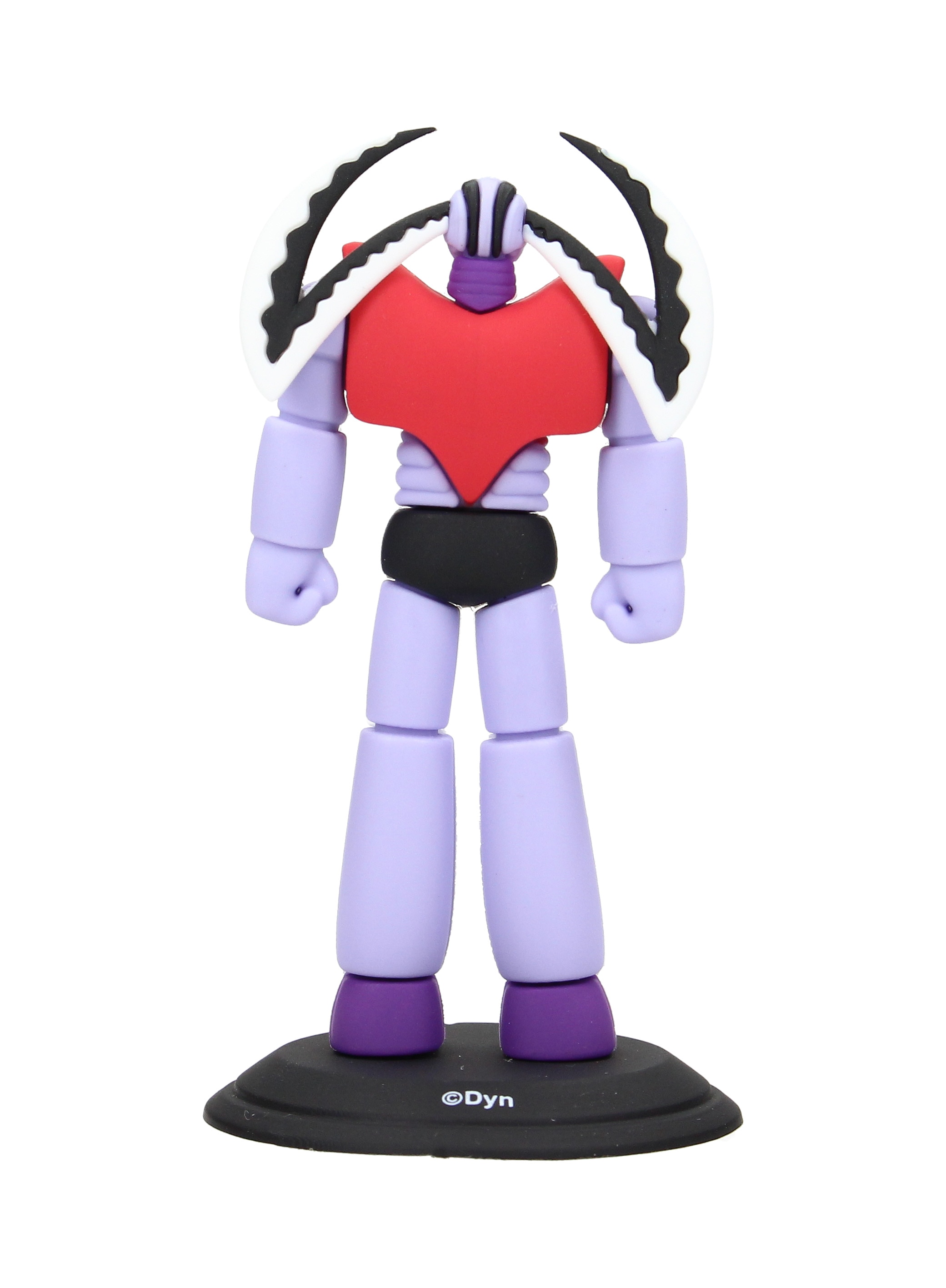 Mini Figura de borracha Garada K7 Mazinguer Z 4