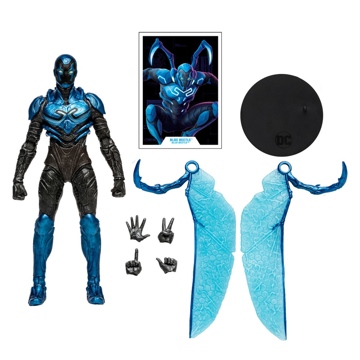 Figura 18 cm Blue Beetle Combate Marvel Blue Beetle Extended 2