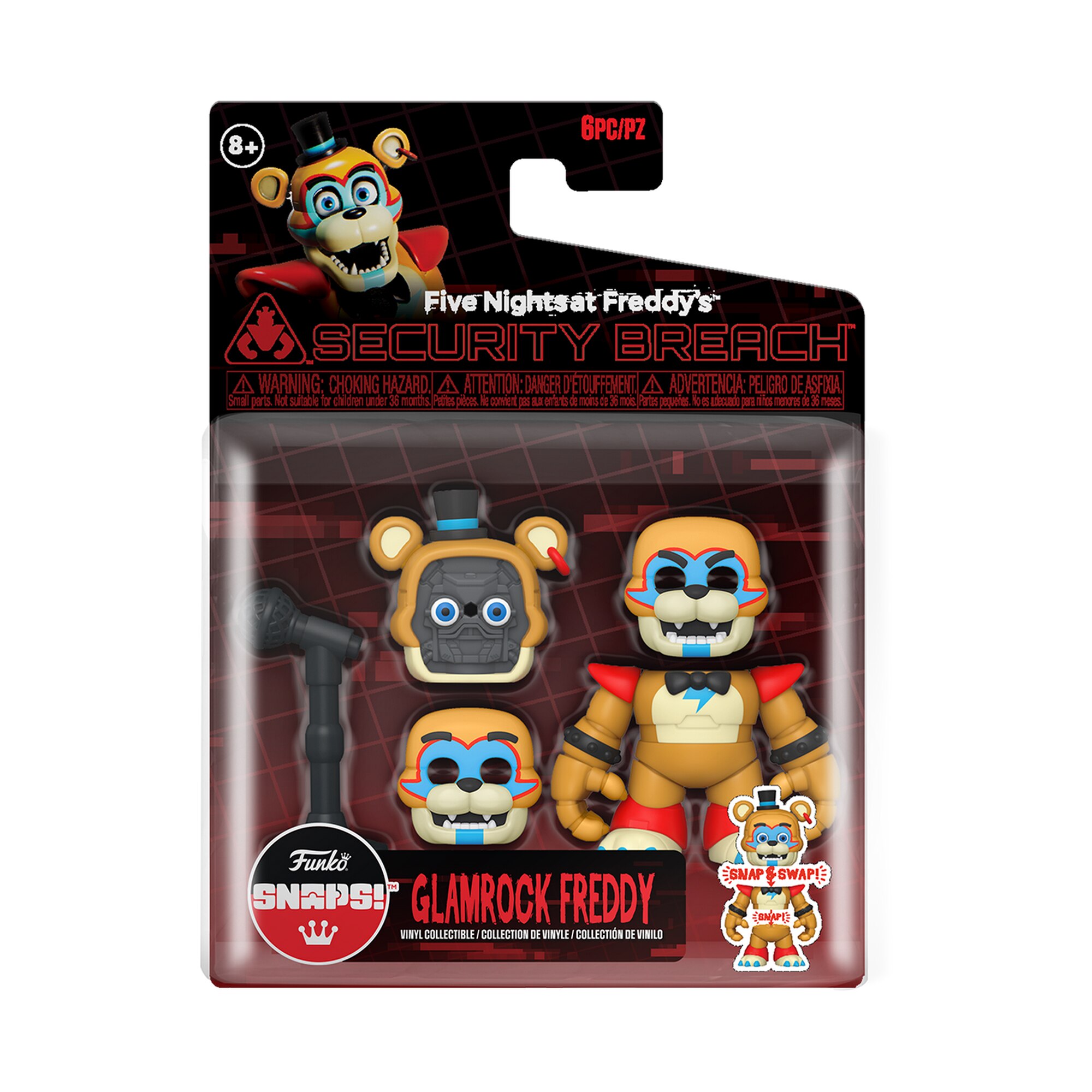 Figura 14 cm Glamrock Freddy Five Nights At Freddy'S 2