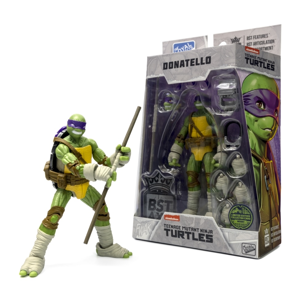 Figura 13 cm de Donatello + Comic Tortugas Ninja The Loyal Subjects 4