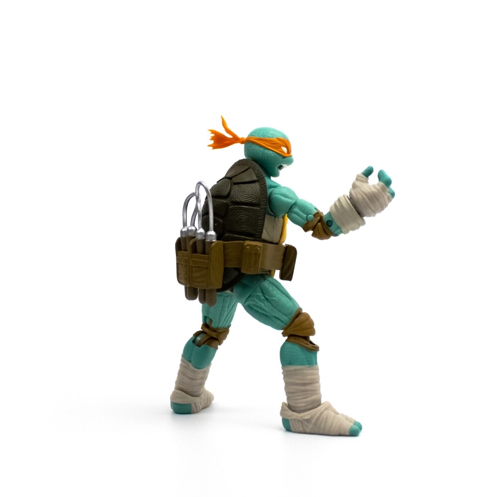 Figura 13 cm de Michelangelo + Comic Tortugas Ninja The Loyal Subjects 3