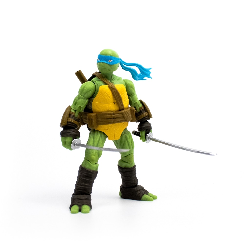Figura 13 cm de Leonardo + Comic Tortugas Ninja The Loyal Subjects 2