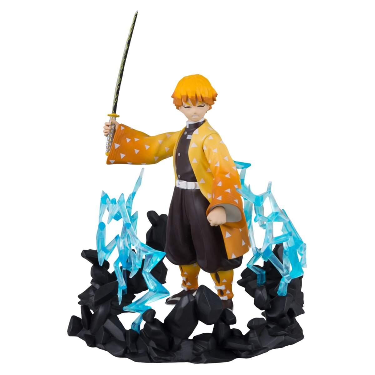 Figura de ação 13 cm Zenitsu rayo Demon Slayer Mc Farlane Toys 1