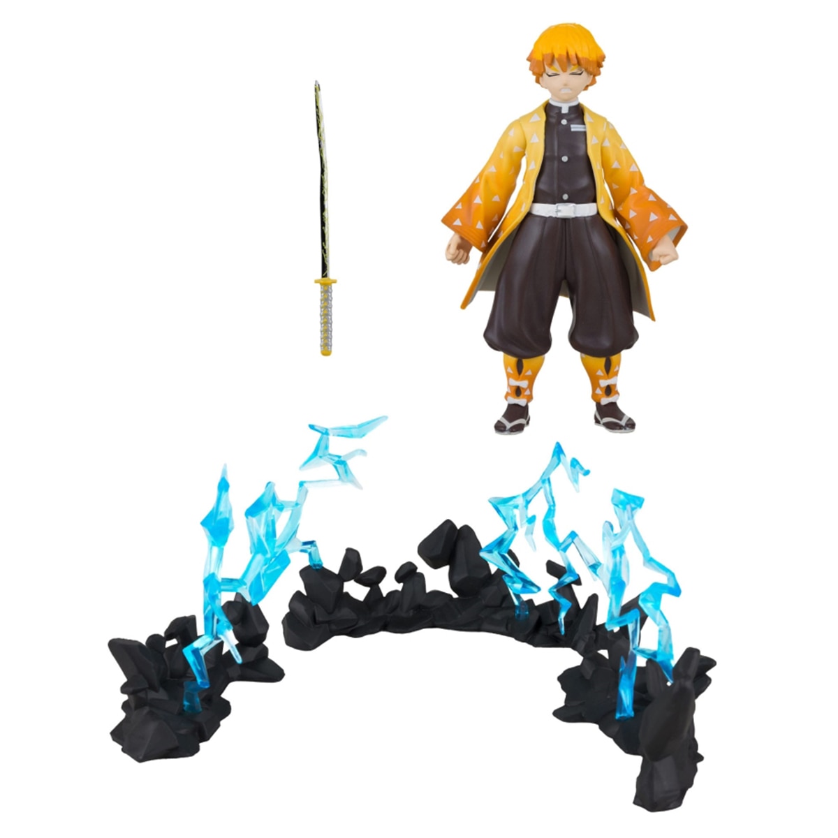 Figura de ação 13 cm Zenitsu rayo Demon Slayer Mc Farlane Toys 2