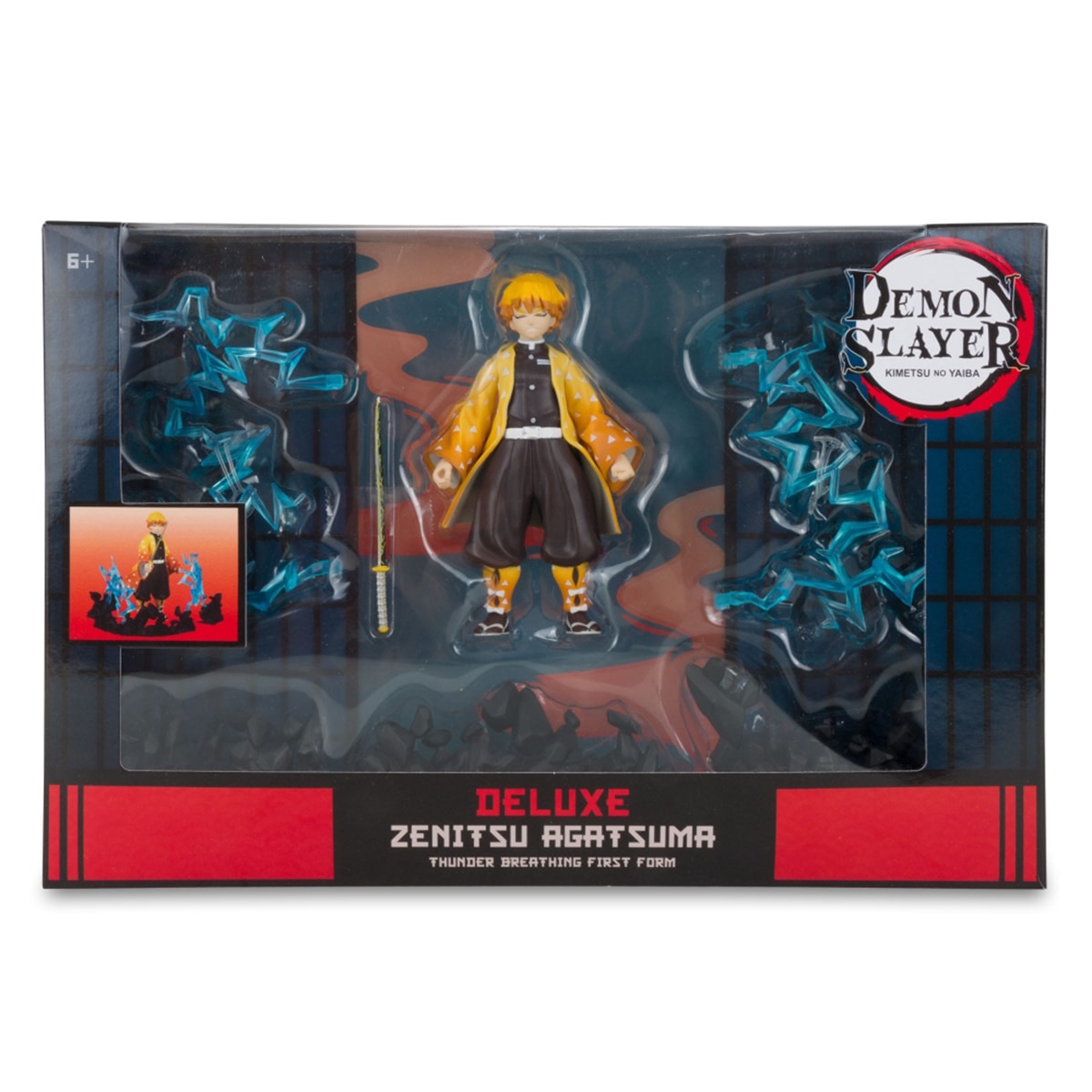 Figura de ação 13 cm Zenitsu rayo Demon Slayer Mc Farlane Toys 8