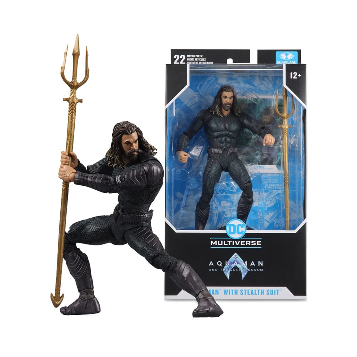 Figura de acción 18 cm Aquaman camuflaje Dc Comics Mc Farlane Toys