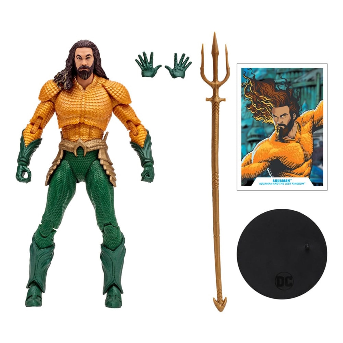 Figura de ação 18 cm Aquaman Dc Comics Mc Farlane Toys 2