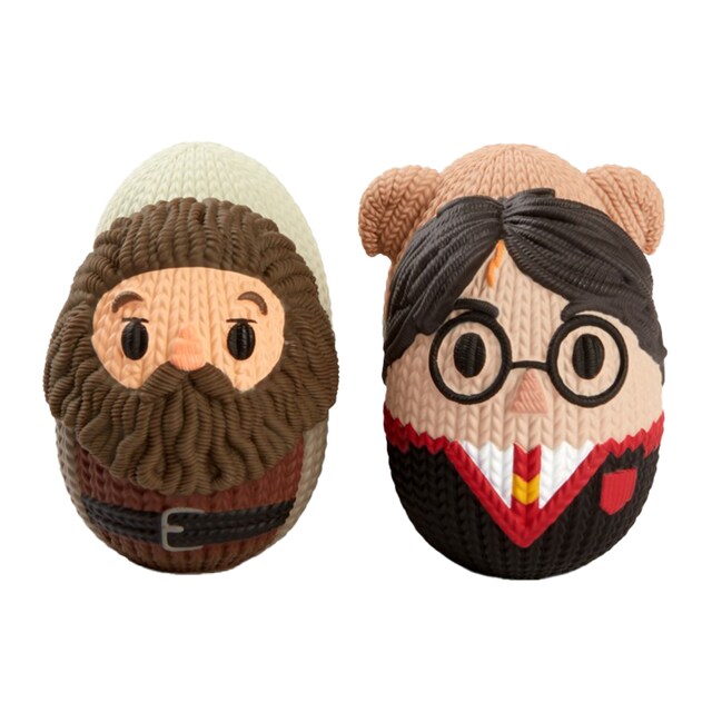 Imagen 0 de Set 4 Figuras 8 cm Knit Harry Potter Handmade Robots