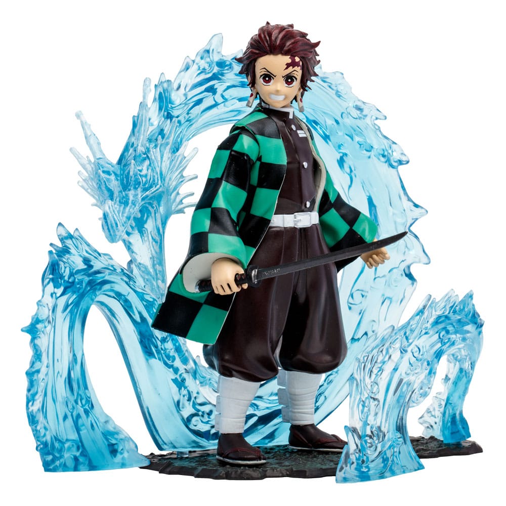 Figura 13 cm Tanjiro respira agua Demon Slayer Mc Farlane Toys 1
