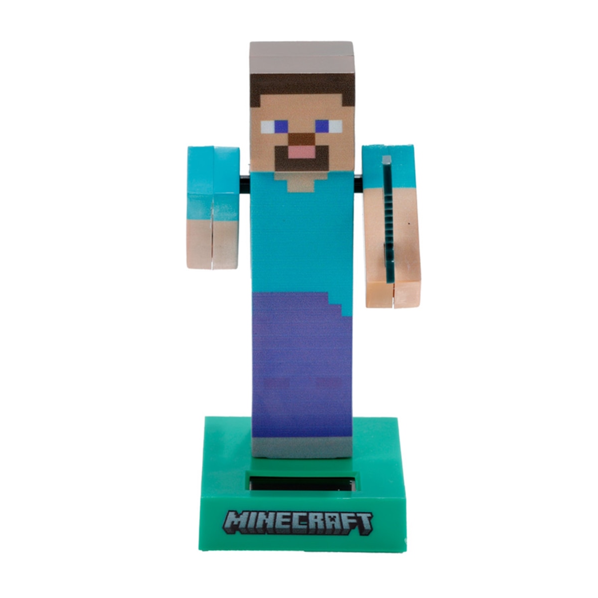 Imagem 0 de Figura Solar 13 cm Steve Minecraft