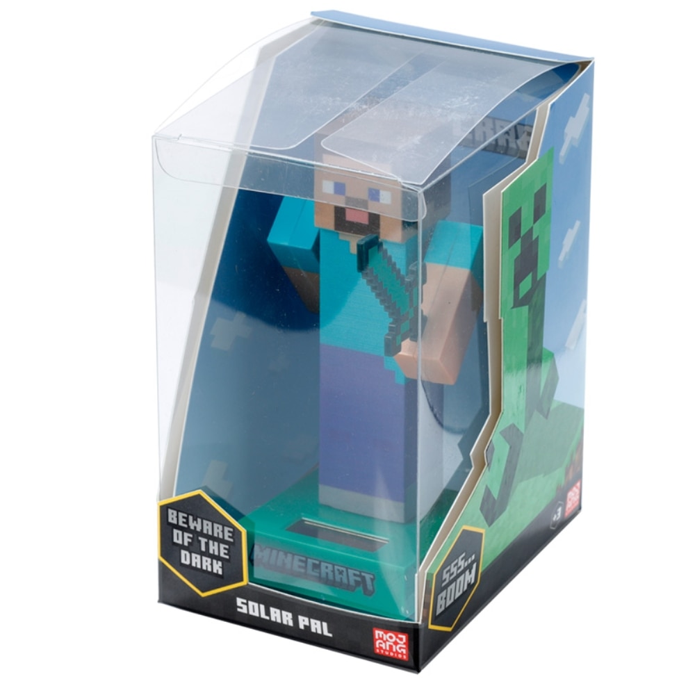 Figura Solar 13 cm Steve Minecraft 5