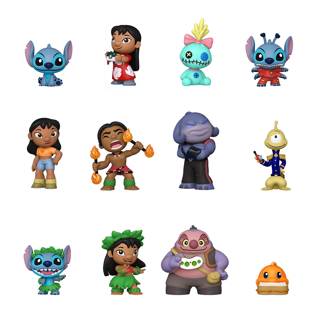 Imagem 0 de Figura Funko Pop Mistery Mini Lilo & Stitch Disney - Artigo Sortido. Envio realizado de forma aleatória