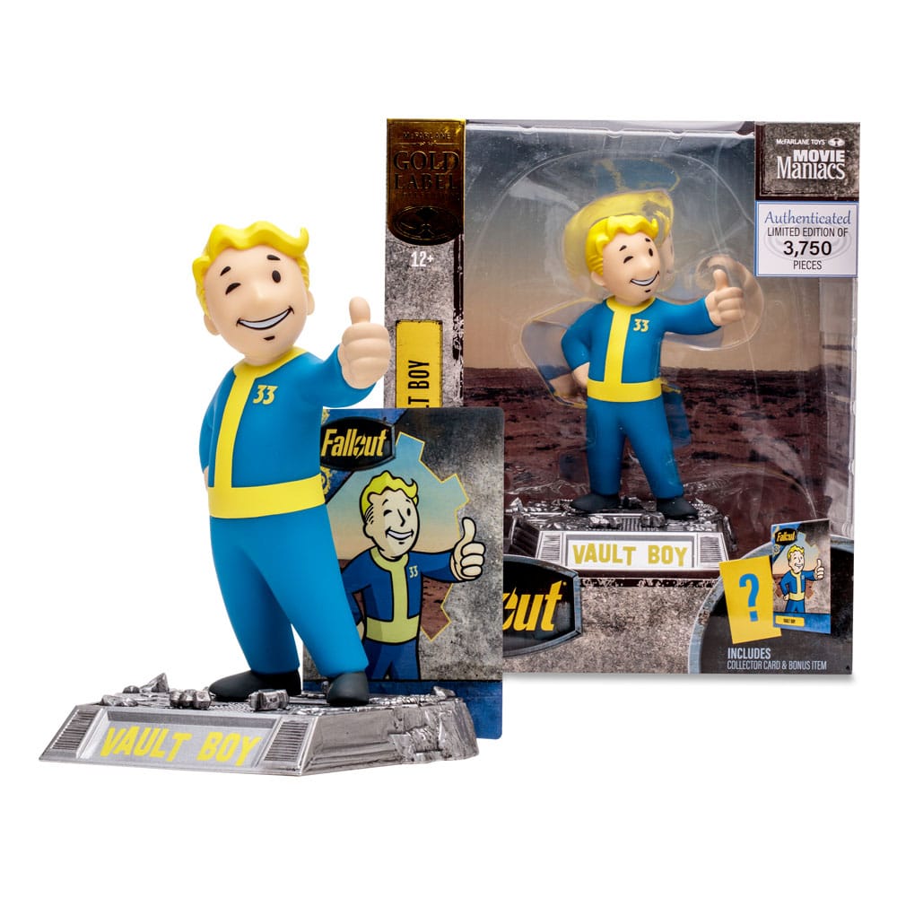 Figura 15 Cm Vault Boy Fallout Tv Mc Farlane Toys 3