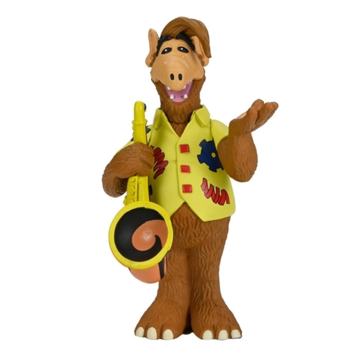 Figura 16 cm Alf con saxofóne Neca 1