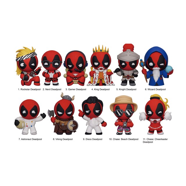 Imagem 0 de Figura Surprise 5 cm Deadpool Marvel Monogram modelos variados
