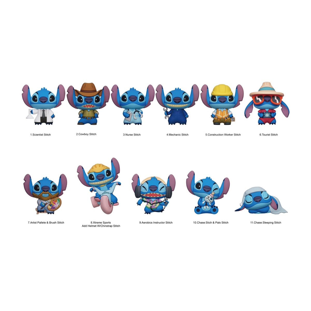 Imagem 0 de Figura surpresa 5 cm Stitch Disney Monogram - Artigo Sortido. Envio realizado de forma aleatória