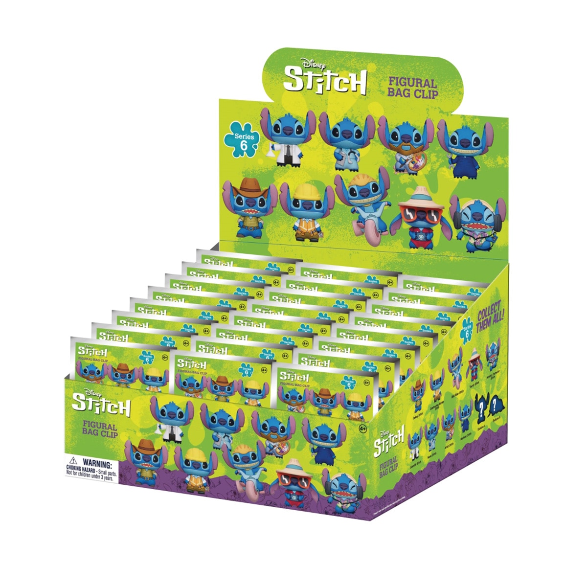 Figura surpresa 5 cm Stitch Disney Monogram - Artigo Sortido. Envio realizado de forma aleatória 2
