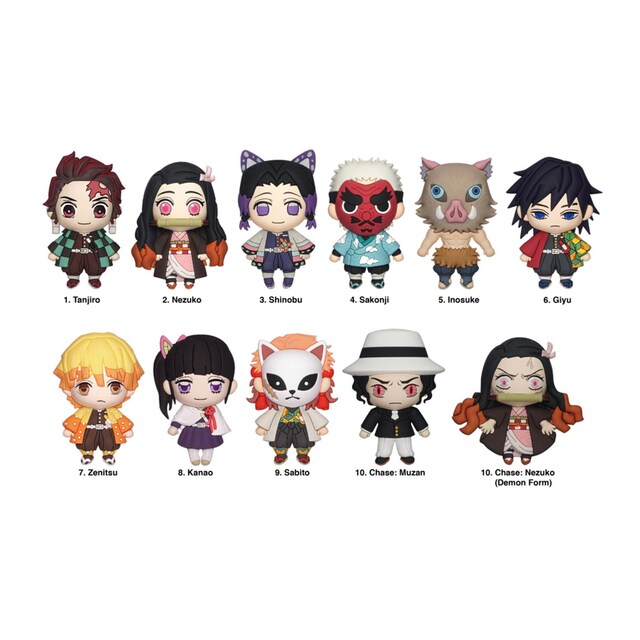 Imagem 0 de Figura surpresa 5 cm Demon Slayer Monogram - Artigo Sortido. Envio realizado de forma aleatória