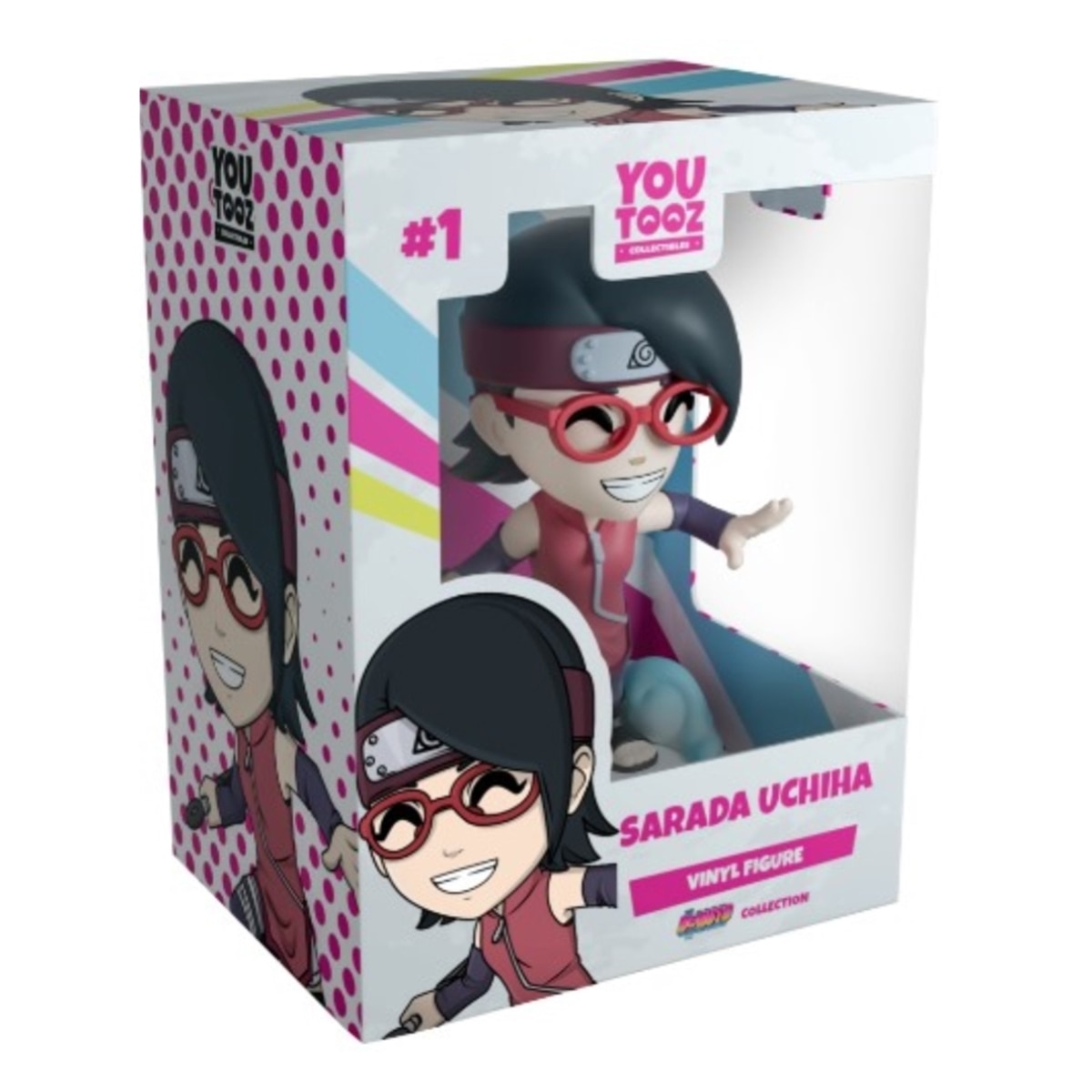 Figura 11 cm Sarada Uchiha Naruto Boruto: Naruto Next Generations Youtooz 2