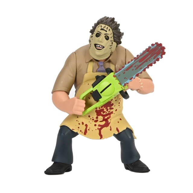 Imagem 0 de Leatherface Ensangrentado 15cm Terror The Texas Chain Saw Massacre