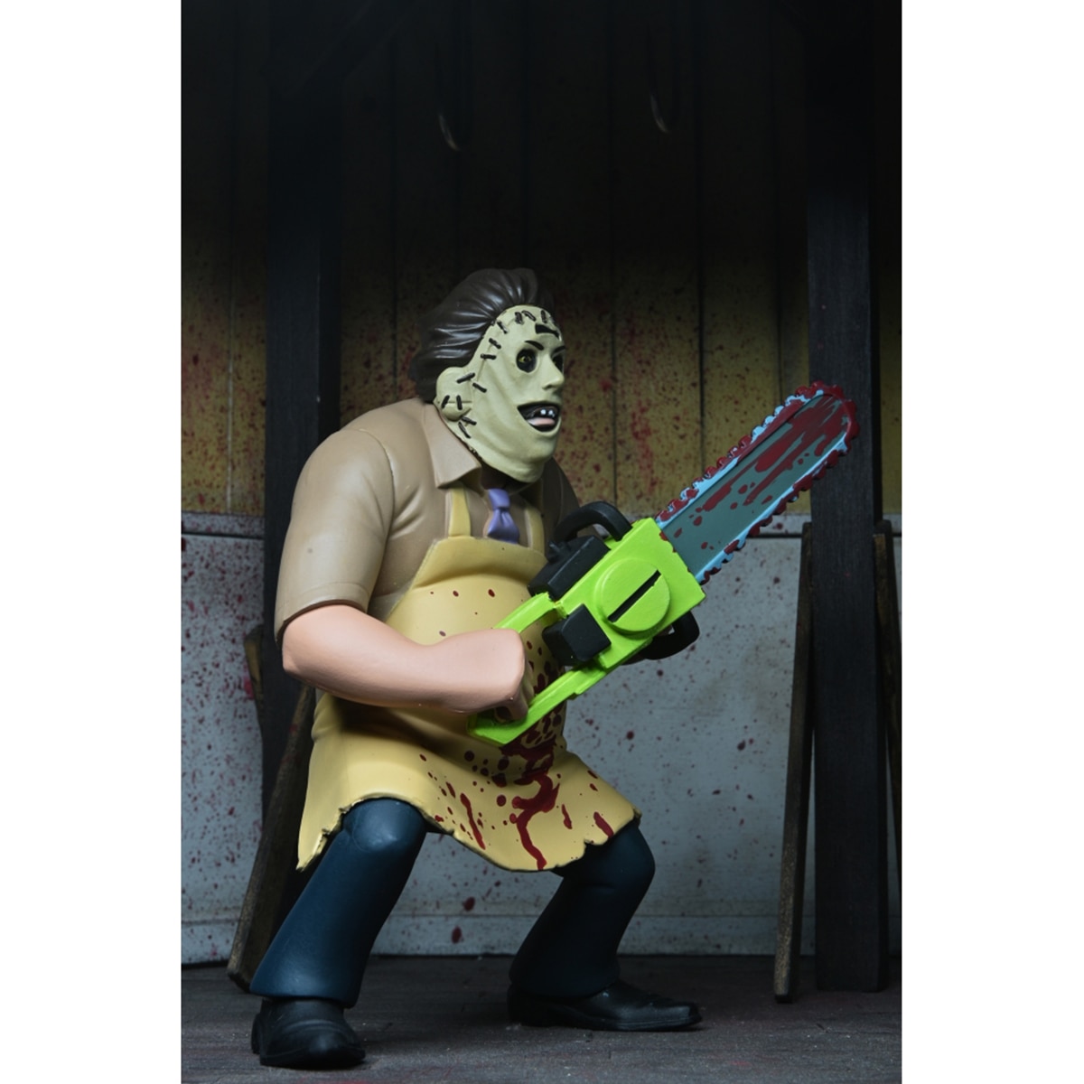 Leatherface Ensangrentado 15cm Terror The Texas Chain Saw Massacre 6