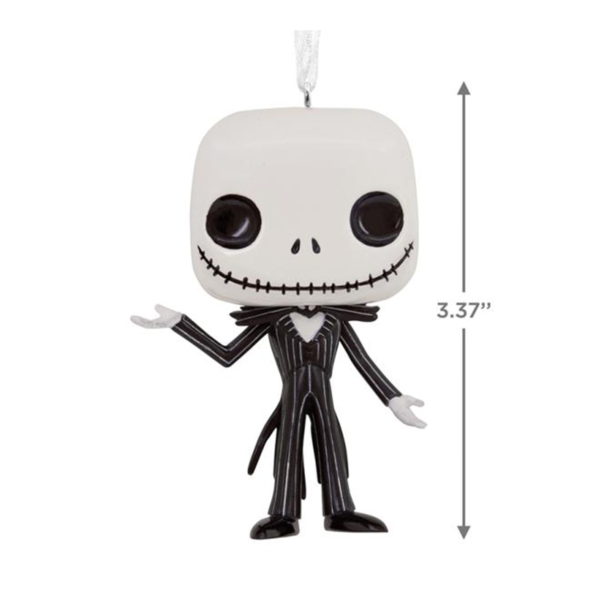 Figura Jack Skellington O Pesadelo Antes do Natal Disney Hallmark 8 cm 2