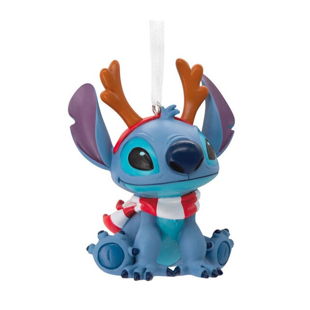 Imagem 0 de Figura 7 cm Stitch Reno Disney Hallmark