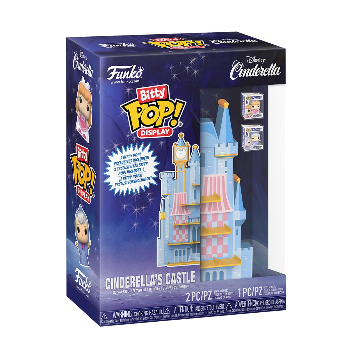 Figura Funko Bitty Pop! Display Castillo de Cinderella 2