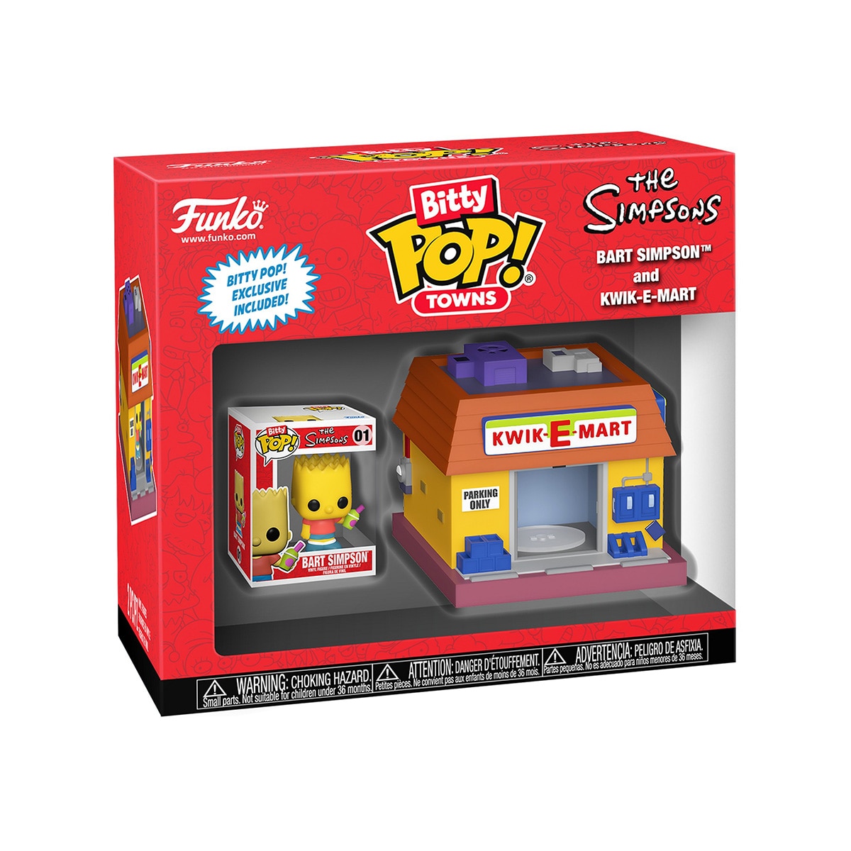 Bitty Pop Town Kwik-E-Mart Os Simpsons 2