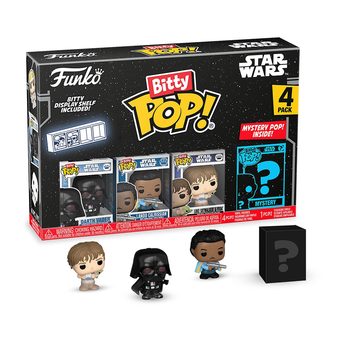 Imagen 0 de Bitty Pop 4 Pack Star Wars