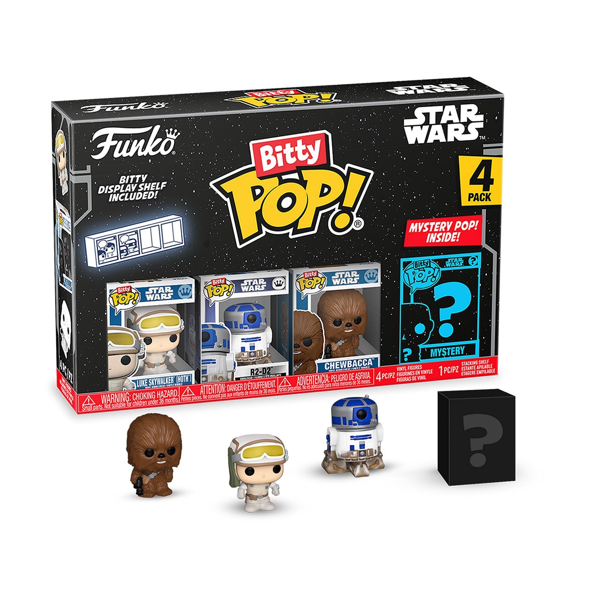 Bitty Pop 4 Pack Star Wars 4