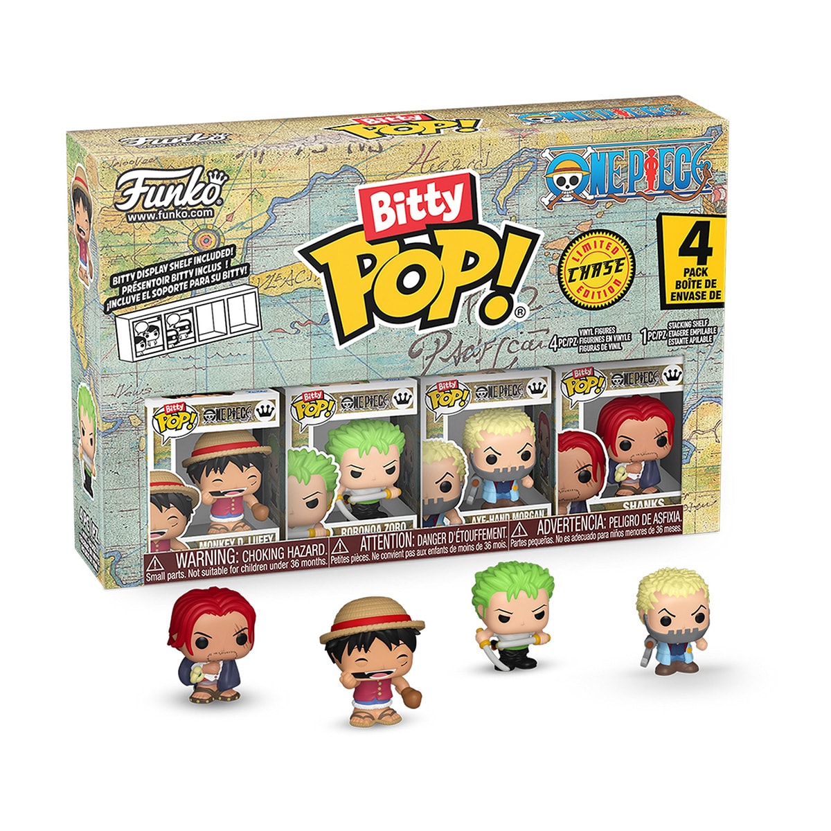 Bitty Pop 4 Pack One Piece 4