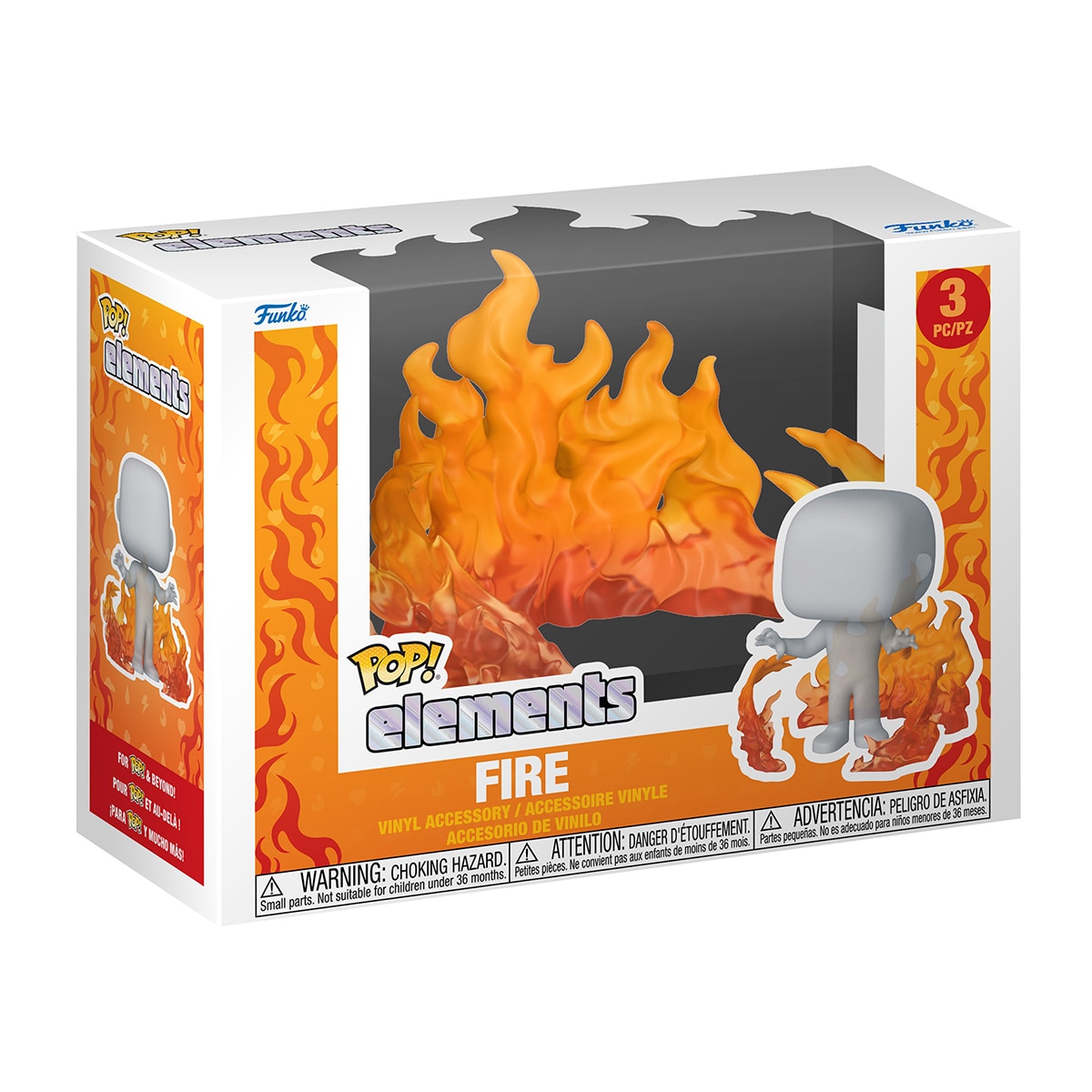 Figura Funko Pop Elements Fire Red 2