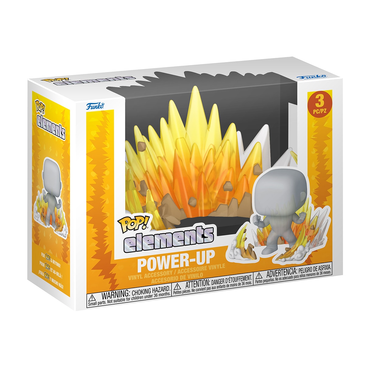 Figura Funko Pop Elements Power Up Yellow 2